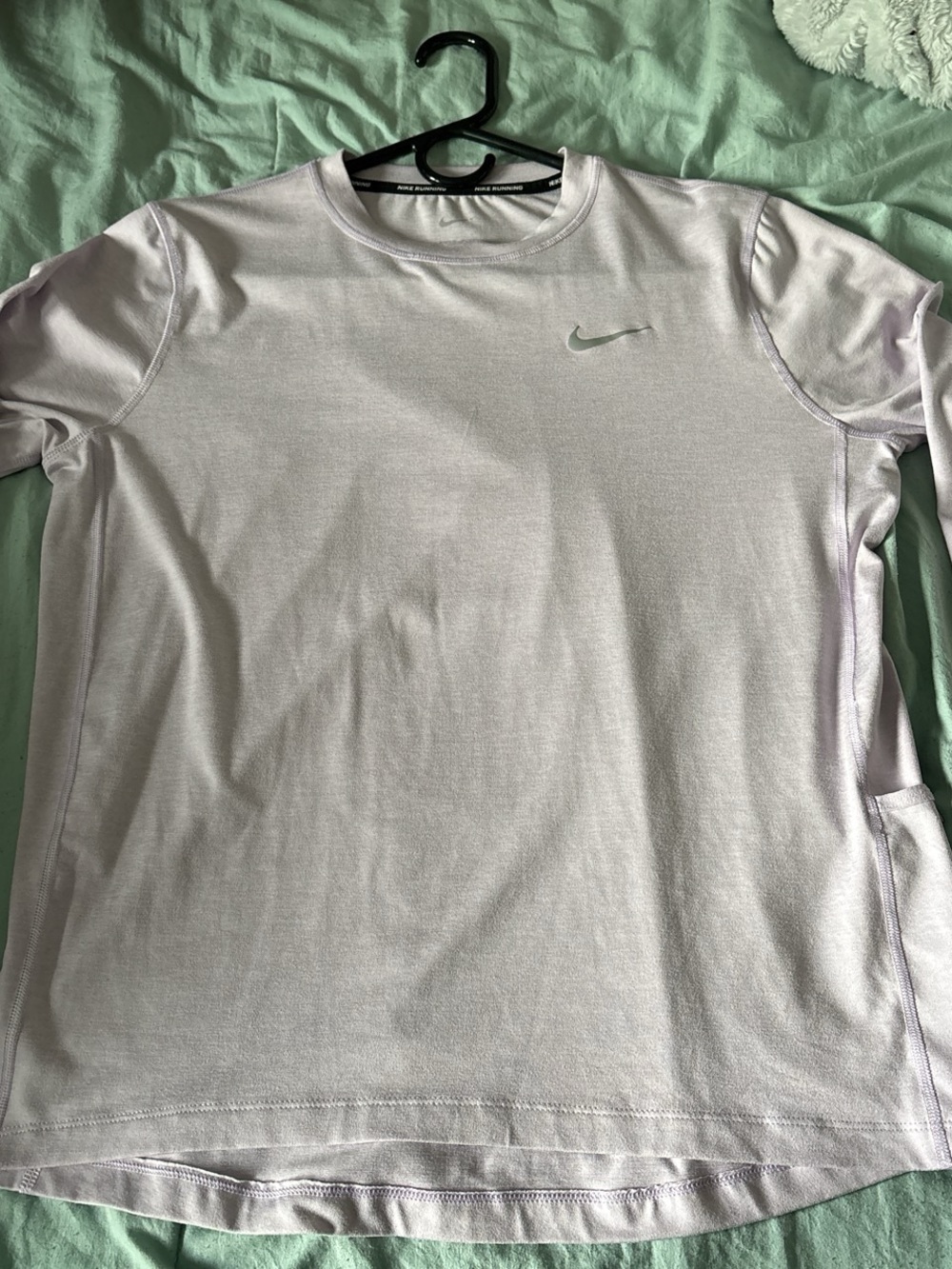 Nike Light Lavender Short Sleeve Athletic Tee